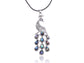 Multicoloured Studded Peacock Showtime Talent Showcase Beauty Strut Necklace