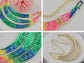 Matte Filigree Floral Cut Out Statement Bib Collar Necklace