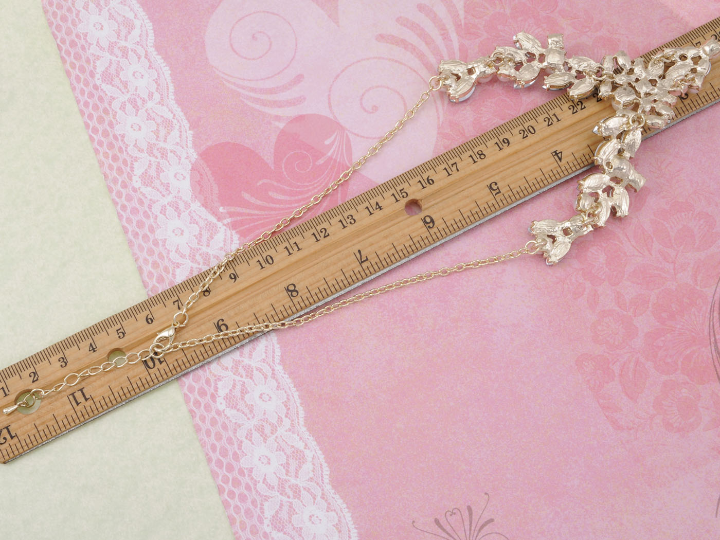 Light Turquoise Colored Ss Pearl Spring Bib Necklace