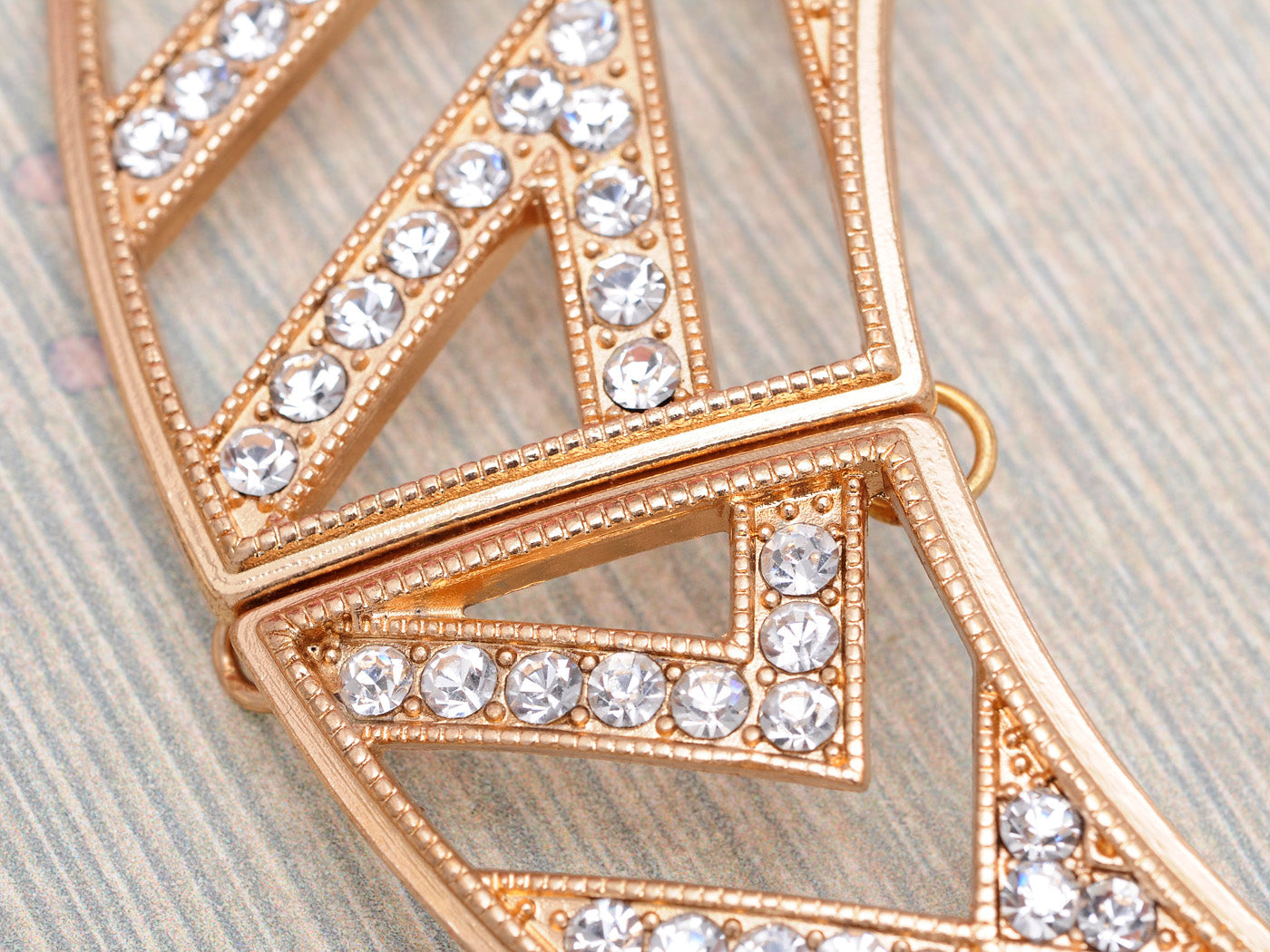 Egyptian Crescent Shaped Accented Necklace