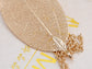 Intricate Single Leaf Design Pendant Necklace