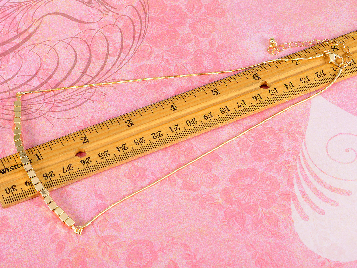 Contemporary Geometric Cube Bib Necklace