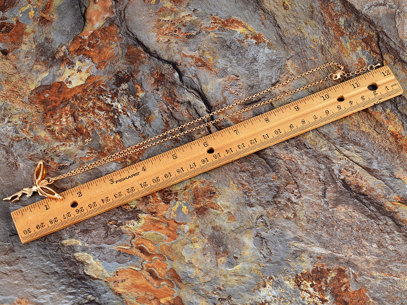 Silver Pink Enamel Pixie Fairy Angel Pendant Necklace