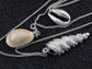 Layered 2 Chains Dangling Textured Starfish Pendant Beach Bride Bib Necklace