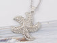 Coloured Ocean Life Starfish Creature Element Necklace
