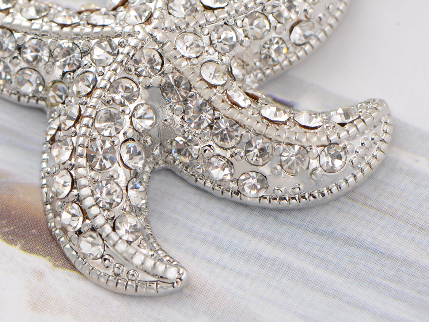 Coloured Ocean Life Starfish Creature Element Necklace