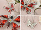 Alilang Animal Cute Empress Monarch Winged Butterfly Crystal Rhinestone Pendant Necklace