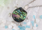 Alilang Natural Abalone Shell Animal Shape Pendant Necklace Jewelry Gift for Women