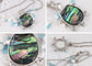 Alilang Natural Abalone Shell Animal Shape Pendant Necklace Jewelry Gift for Women