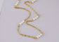 Pearl Pendant Necklaces for Women Dainty Gold Plated Chain Beach Necklace