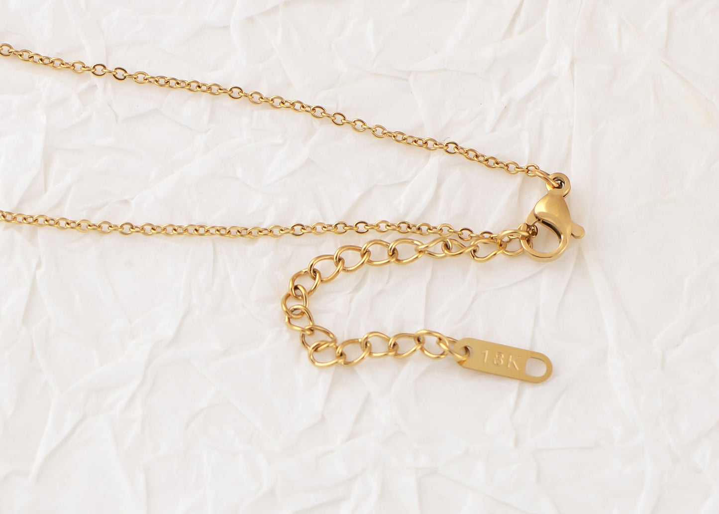 Alilang Gold Toned Stainless Steel Star Moon Sun and Heart Pendant Necklace