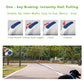 Automatic Retractable Dog Leash with Waste Bag Holder 10ft Pet Training Leash for Small Medium Dogs