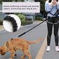 Hands Free Dog Leash Adjustable Reflective Running Belt Bag for Walking Jogging with Medium Large Dogs