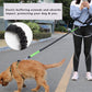 Hands Free Dog Leash Adjustable Reflective Running Belt Bag for Walking Jogging with Medium Large Dogs