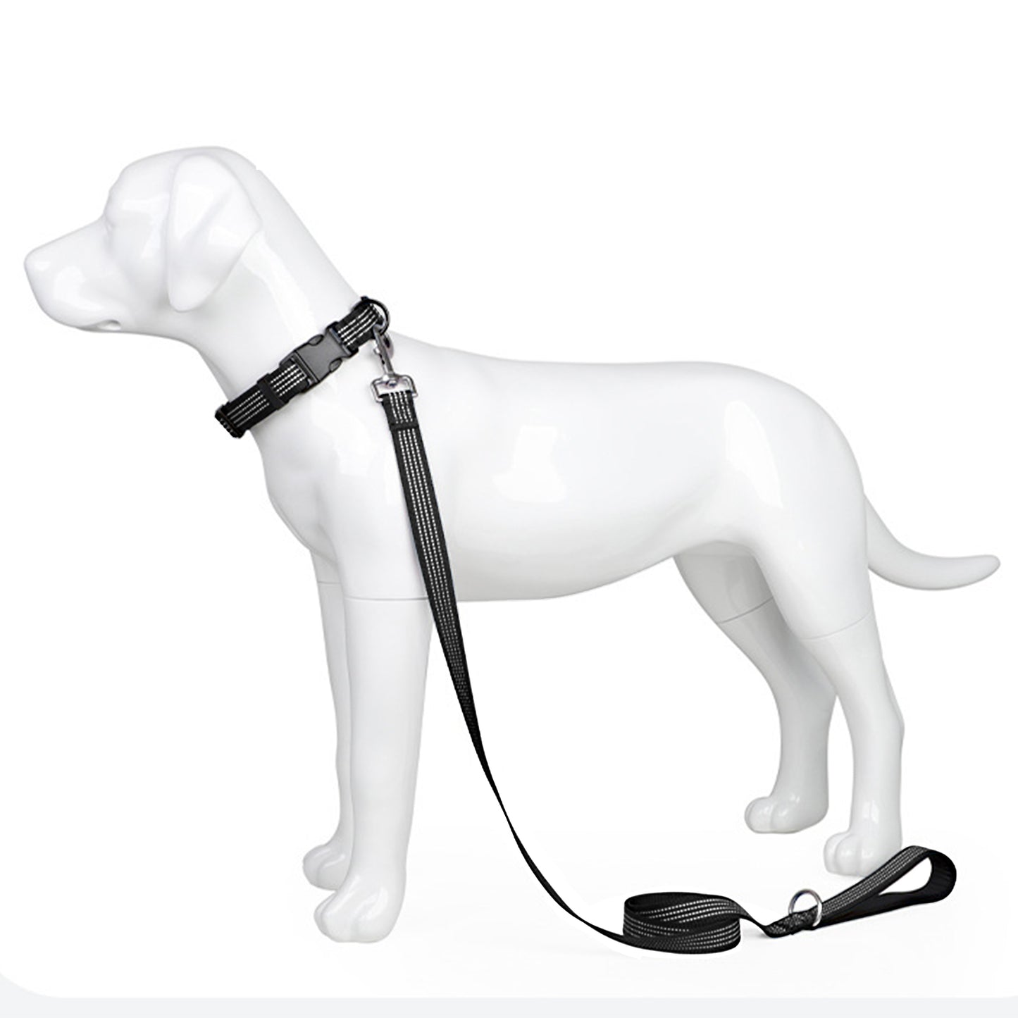 Dog Leash Padded Handle Comfort Reflective Nylon Pet Leash for All Breeds 4ft and 5ft