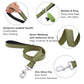 Dog Leash Padded Handle Comfort Reflective Nylon Pet Leash for All Breeds 4ft and 5ft