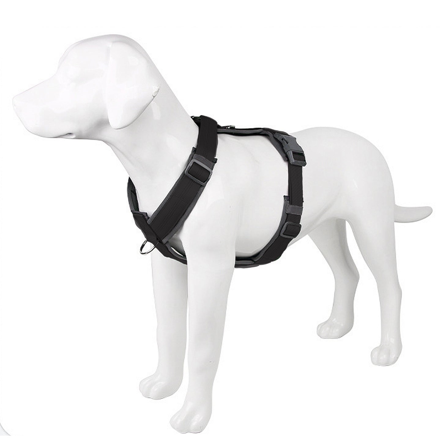 No Pull Dog Harness Reflective Adjustable Soft Padded Step-In Pet Harness for All Breeds