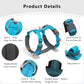 No Pull Dog Harness Reflective Adjustable Soft Padded Step-In Pet Harness for All Breeds