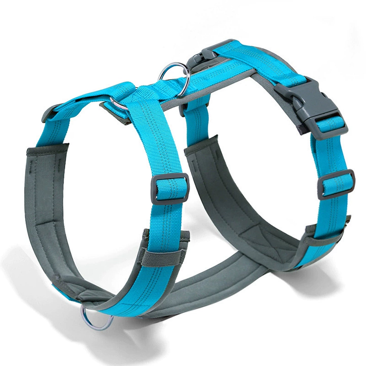 No Pull Dog Harness Reflective Adjustable Soft Padded Step-In Pet Harness for All Breeds