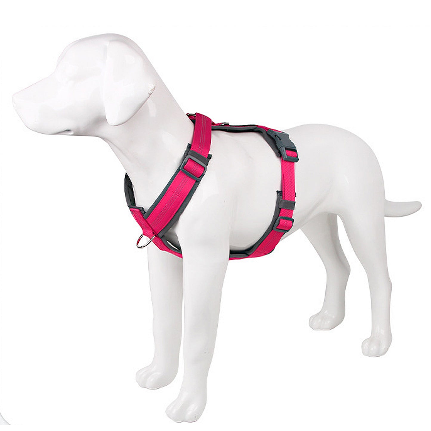 No Pull Dog Harness Reflective Adjustable Soft Padded Step-In Pet Harness for All Breeds