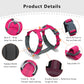 No Pull Dog Harness Reflective Adjustable Soft Padded Step-In Pet Harness for All Breeds