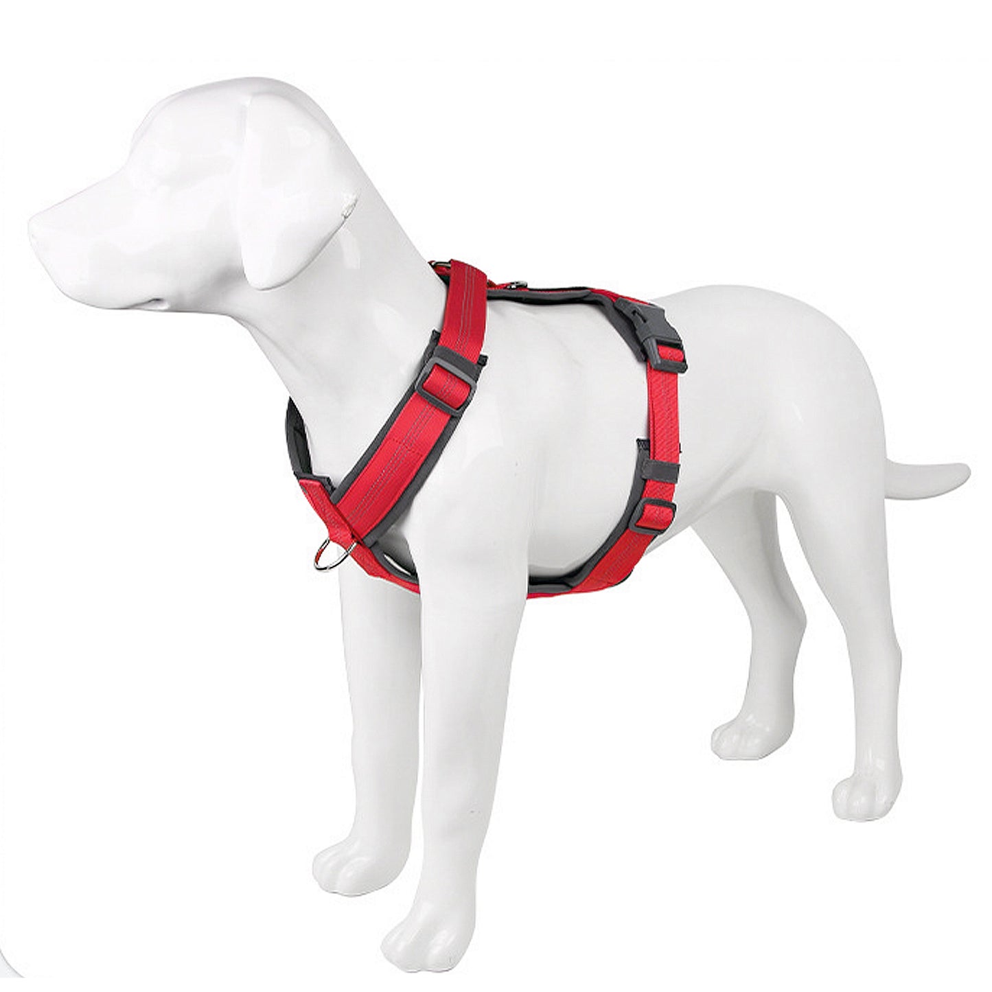 No Pull Dog Harness Reflective Adjustable Soft Padded Step-In Pet Harness for All Breeds