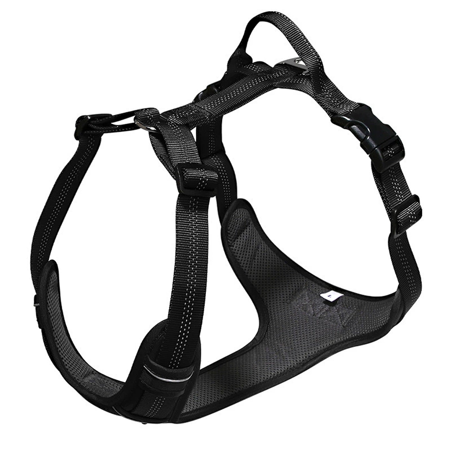 No Pull Dog Harness Reflective Adjustable Breathable Mesh Padded Pet Harness for All Breeds