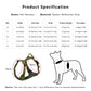 No Pull Dog Harness Reflective Adjustable Breathable Mesh Padded Pet Harness for All Breeds