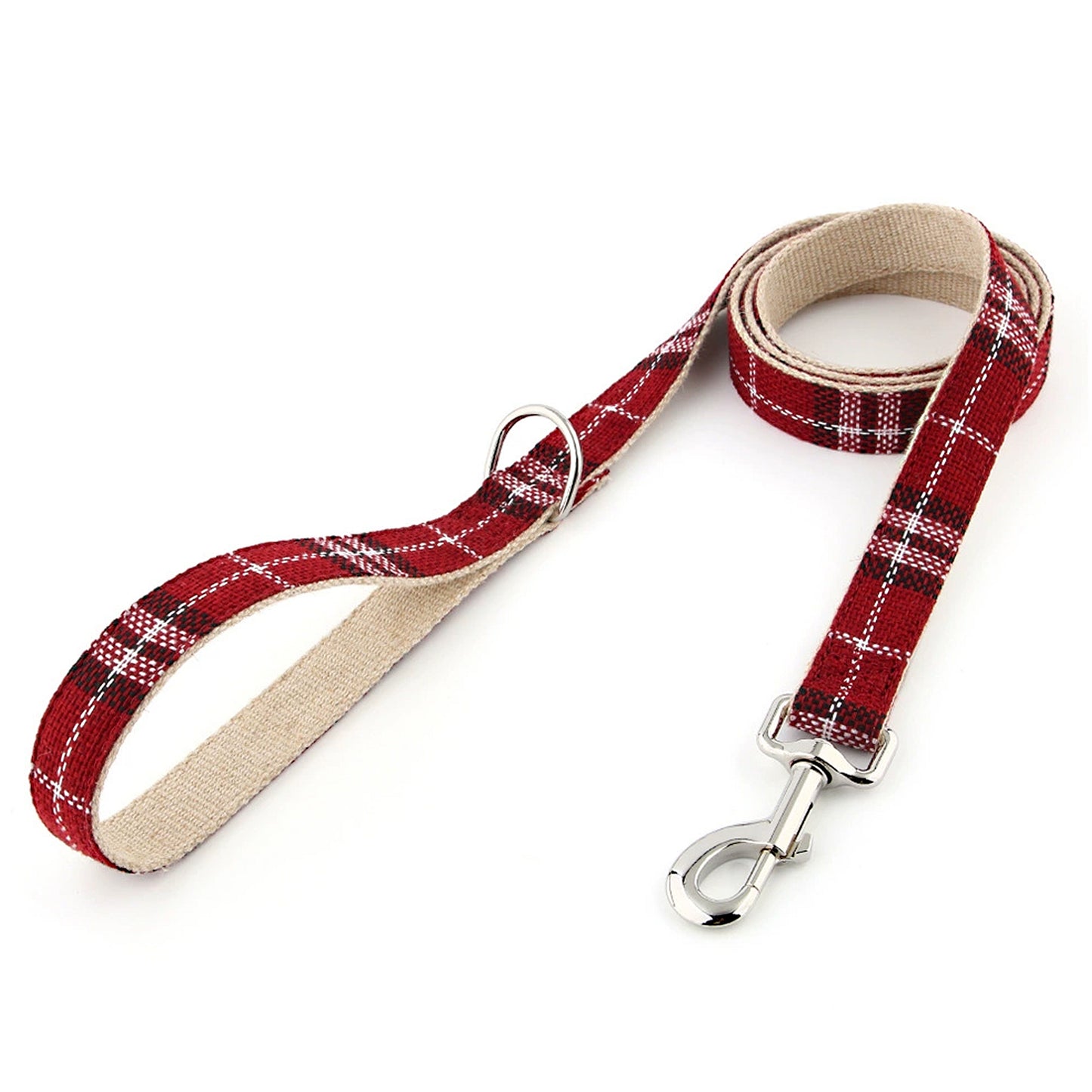 Dog Leash Lightweight Soft Comfort Cotton-Linen Pet Training Leash 4ft and 5ft