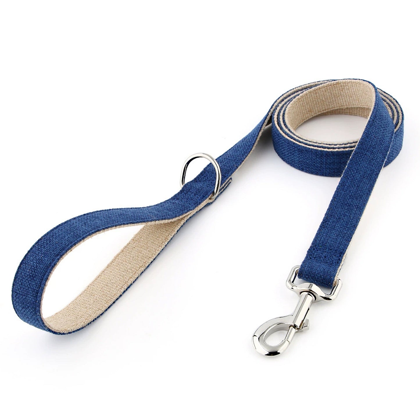 Dog Leash Lightweight Soft Comfort Cotton-Linen Pet Training Leash 4ft and 5ft
