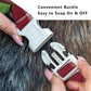 Dog Collar Adjustable Lightweight Comfort Cotton-Linen Pet Collars for All Breeds