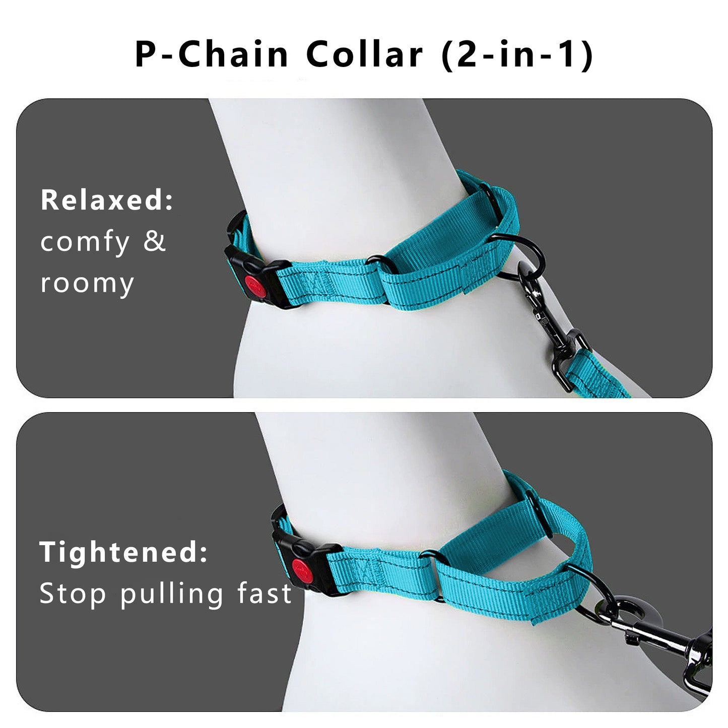Dog Collar Adjustable Reflective Comfort Nylon Pet Collars for All Breeds