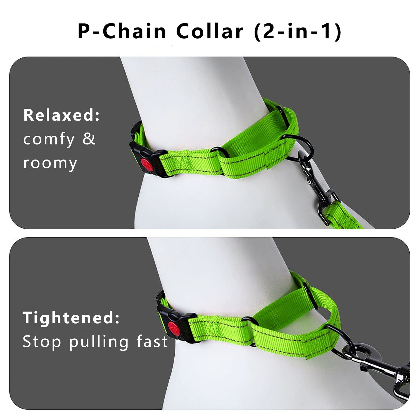 Dog Collar Adjustable Reflective Comfort Nylon Pet Collars for All Breeds
