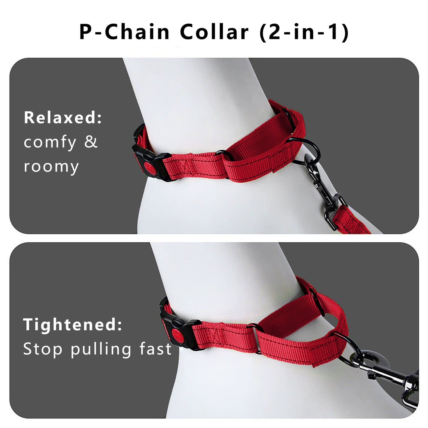 Dog Collar Adjustable Reflective Comfort Nylon Pet Collars for All Breeds