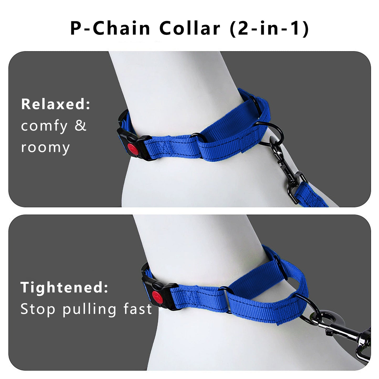 Dog Collar Adjustable Reflective Comfort Nylon Pet Collars for All Breeds