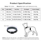 Dog Collar Reflective Adjustable Comfort Padded Nylon Pet Collars with Durable Metal Belt Buckle