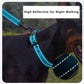 Dog Collar Reflective Adjustable Comfort Padded Nylon Pet Collars with Durable Metal Belt Buckle