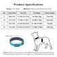 Dog Collar Reflective Adjustable Comfort Padded Nylon Pet Collars with Durable Metal Belt Buckle