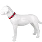Dog Collar Reflective Adjustable Comfort Padded Nylon Pet Collars with Durable Metal Belt Buckle