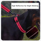Dog Collar Reflective Adjustable Comfort Padded Nylon Pet Collars with Durable Metal Belt Buckle