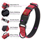 Dog Collar Reflective Soft Padded Adjustable Comfort Nylon Collars for All Breeds