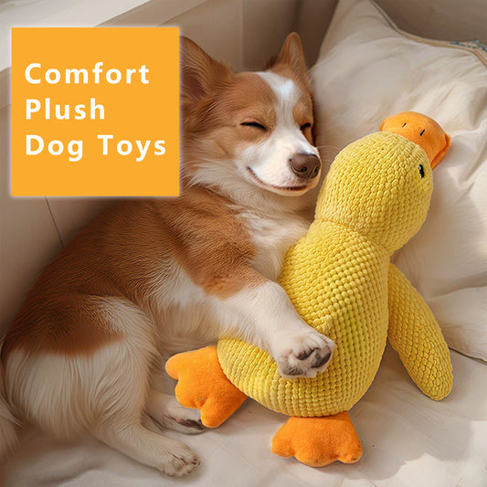 Plush Dog Chew Toys, Squeaky Pet Toys, Stuffed Comfort Dog Toys, Interactive Tug of War Puppy Toys
