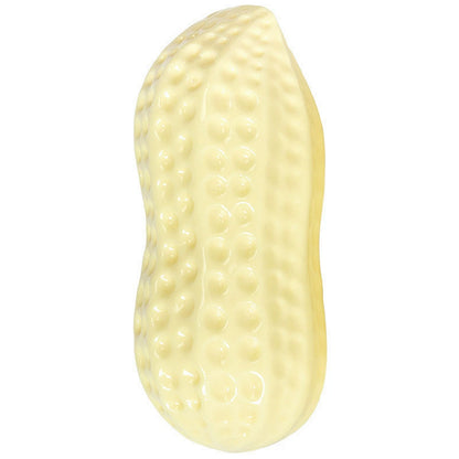 Interactive Squeaky Dog Toys for Boredom, Peanut Shaped, Teeth Cleaning Pet Chew Toys