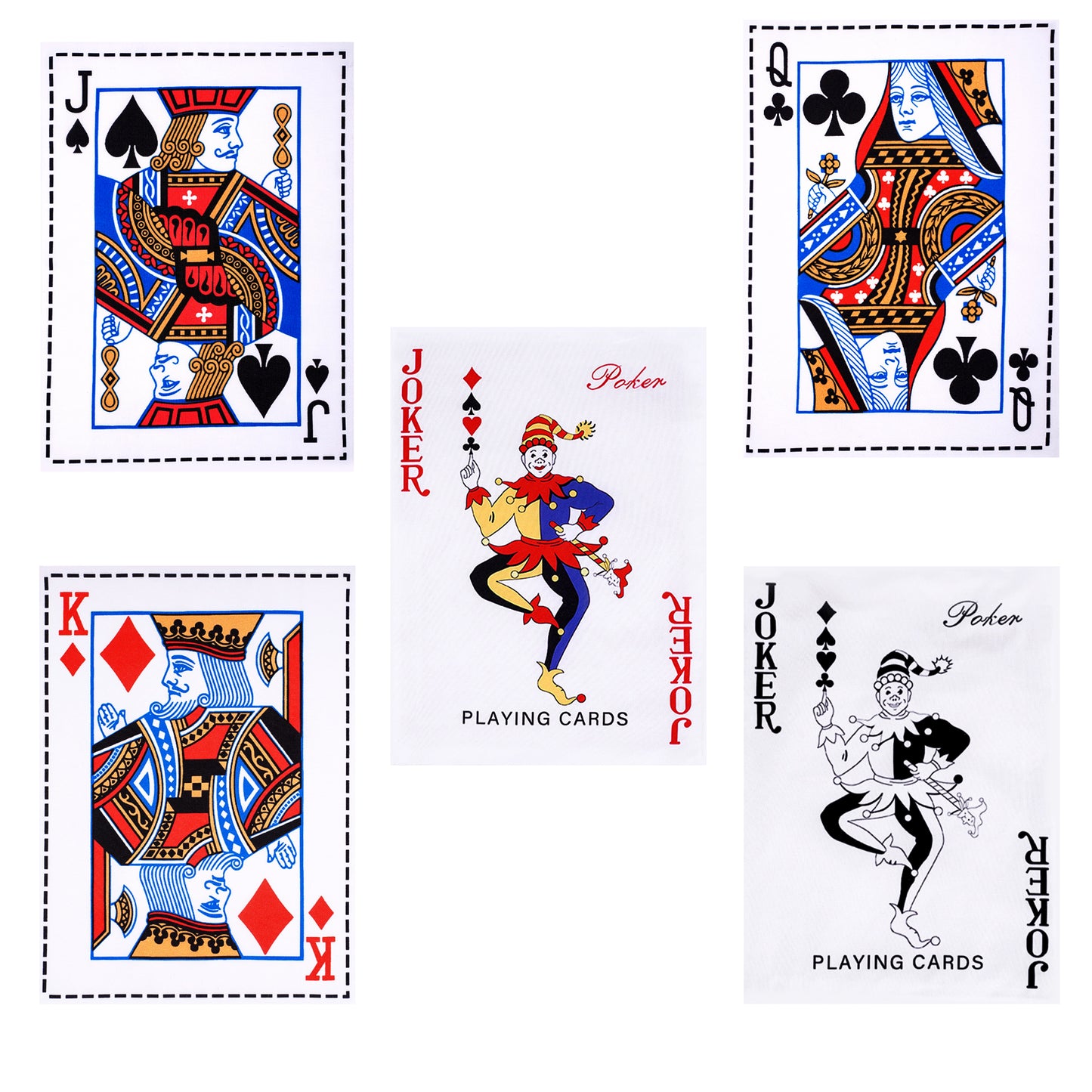 Interactive Dog Squeaky Chew Toys for Boredom, Poker Cards Design, Fun Pet Toys