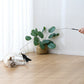 Cat Feather Teaser Toy with Suction Cup Base - Interactive Wand Toy with Bell for Indoor Cats & Kittens