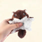 Cat Interactive Chew & Squeaky Toy - Cute Plush Flying Squirrel - for Indoor Cats & Kittens