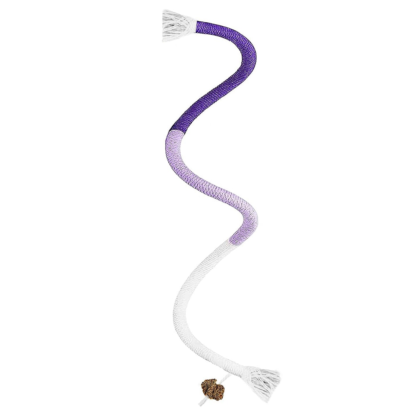 Cat Chew Cotton Rope, Interactive Cat Chew Toy for Teeth Cleaning, Silent Cat String Dental Toys