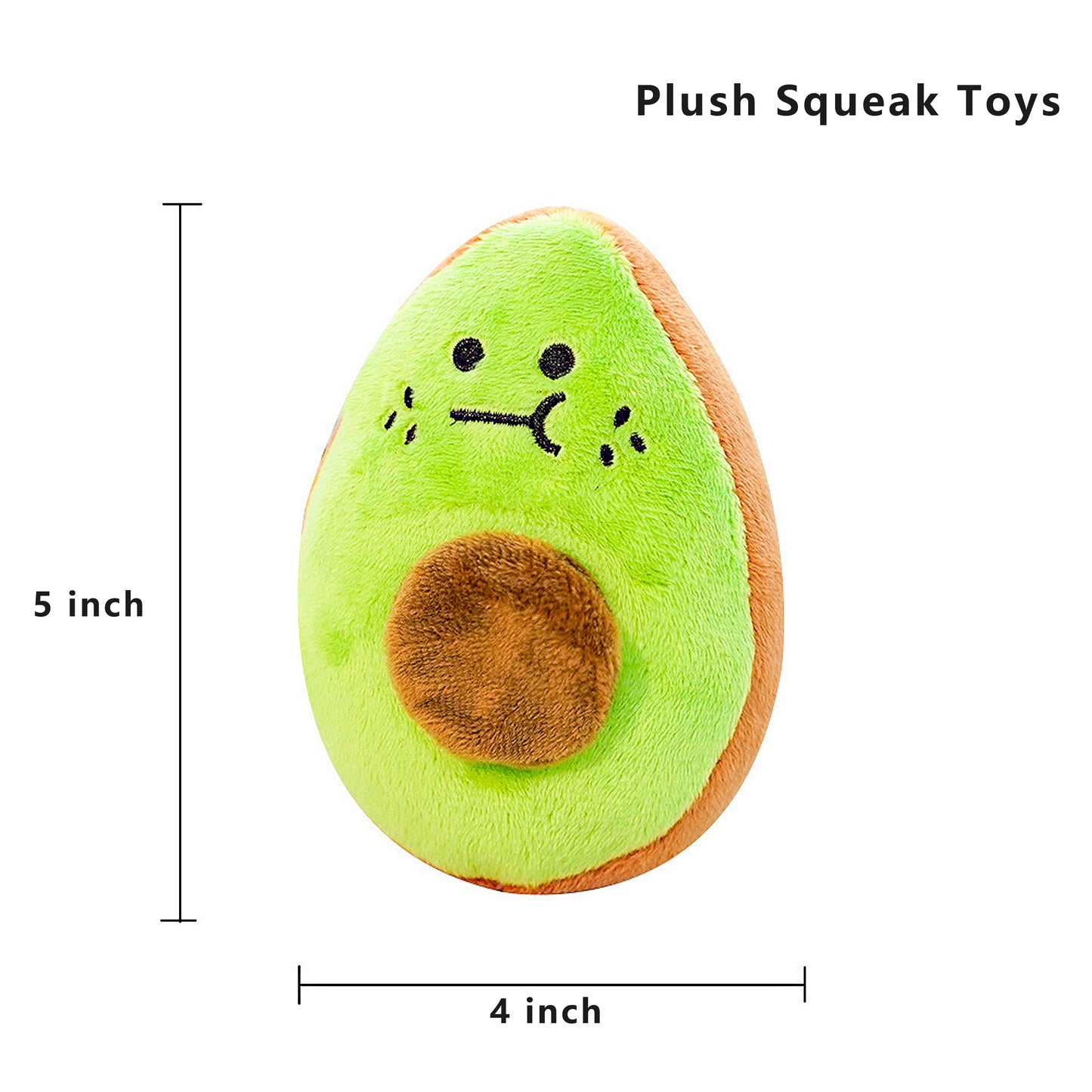 Interactive Dog Plush Squeaky Chew Toys for Pet Training, Puppy Teeth Cleaning