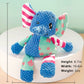 Interactive Dog Squeaky Chew Toys Plush Crinkle Dog Toys Treat Boredom Pet Training Teeth Cleaning