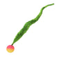 Interactive Bouncy Ball with Tail for Cat Fuzzy Worm Fetch Toy for Bored Indoor Adult Cats and Kitties
